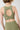 Mandala Fitness Bra Grün Rückseite -Wellness Bra