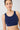 Mandala Fitness Blau Front - Wellness Bra