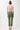 Mandala Trainings Pant Grün Outfit Rückseite - Retro Cropped Pants