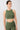 Mandala Active Bra Grün Front - High Neck Bra