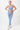 Mandala Fitness Legging Blau Outfit Front - On Point Legging
