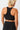 Mandala Trainings Bra Schwarz Rückseite - Rib Bra 2.0