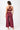 Mandala Sport Pant Rot Outfit Rückseite - Tulip Pants