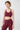 Mandala Trainings Bra Rot Front - Infinity Bra