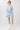 Mandala Trainings Jacke Blau Outfit Front - Wrap Jacket