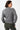 Mandala Sport Jacke Grau Rückseite - Feel-Good Cardigan