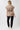 Mandala Active Weste Beige Outfit Rückseite - Snuggle Up Veste