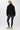 Mandala Sport Jacke Schwarz Outfit Rückseite - Warm Up Bomber