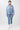 Mandala Sport Jacke Blau Outfit Front - Warm Up Bomber