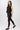 Mandala Fitness Legging Schwarz Outfit Seite - On Point Legging