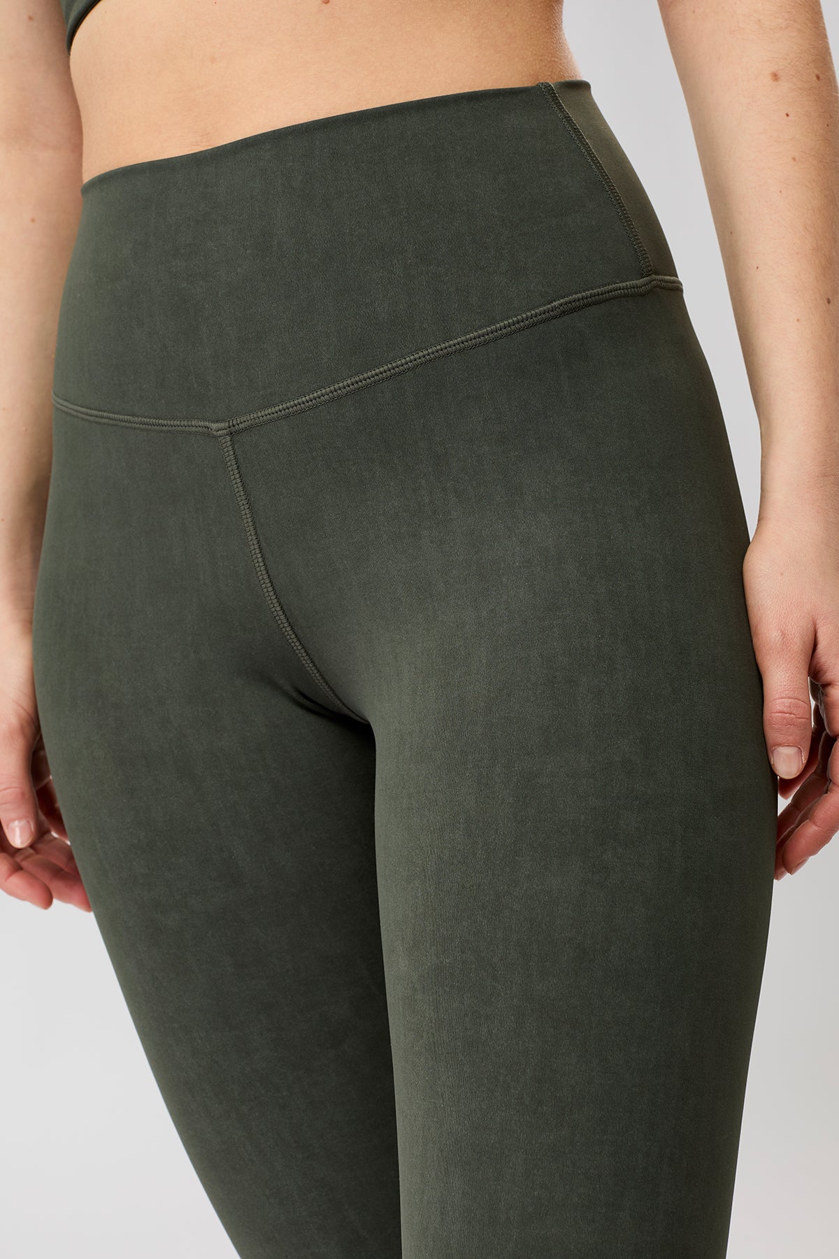 Mandala Fitness Legging gemustert Detail - Monoprinted Tights