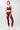 Mandala Sport Legging Rot Outfit Front - Best Loved Legging