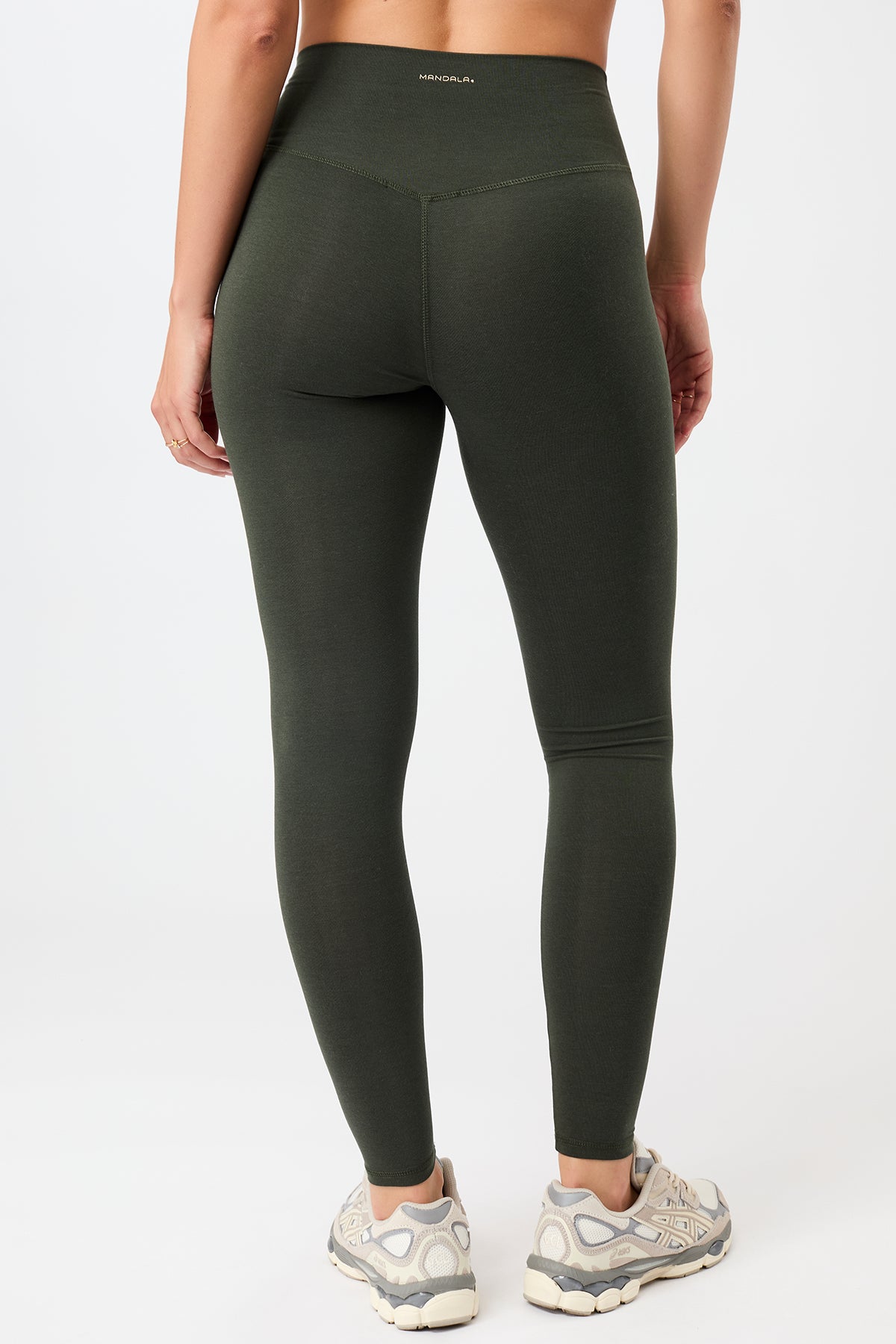 Mandala Sport Legging Grün Rückseite - Best Loved Legging