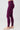 Mandala Fitness Pant Lila Seite - Wrap Legging