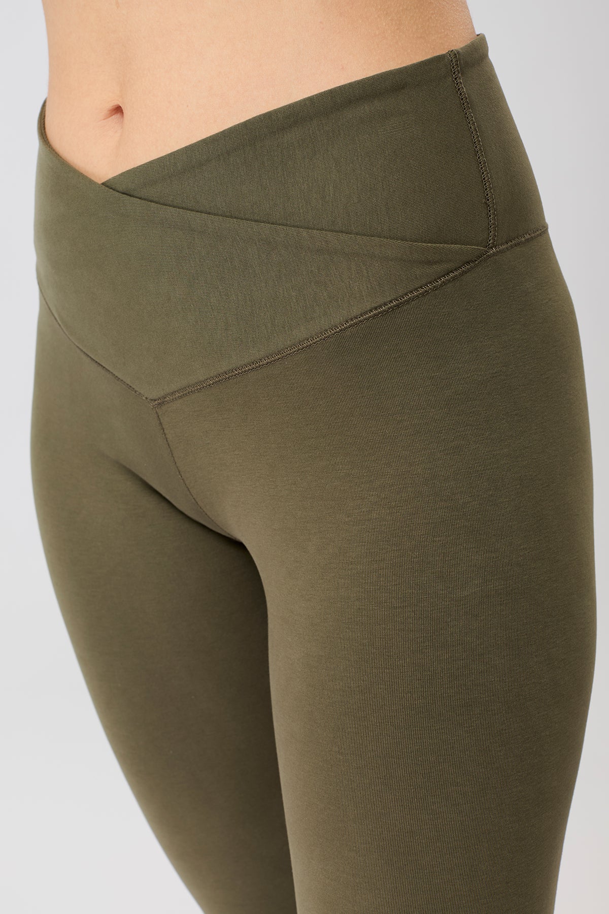 Mandala Fitness Legging Grün Detail - Wrap Legging