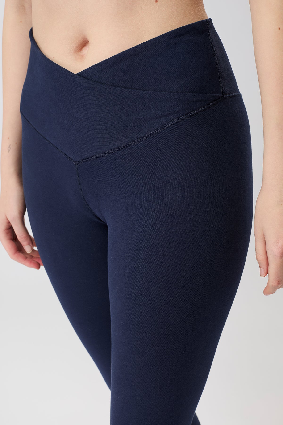 Mandala Fitness Legging blau Detail - Wrap Legging