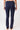 Mandala Fitness Pant Blau Rückseite - Classic Rolldown