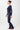 Mandala Fitness Hose Blau Outfit Seite - Envelope Flared Pants