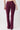 Mandala Fitness Hose Lila Rückseite - Envelope Flared Pants