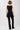 Mandala Trainings Pant Black Outfit Rückansicht - Straight Pants
