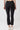 Mandala Trainings Pant Schwarz Rückansicht - Retro Cropped Pants