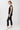 Mandala Trainings Pant Schwarz Outfit Seite - Retro Cropped Pants