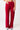 Mandala Fitness Pants Rot Front - Cozy Day Wool Pants
