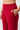 Mandala Fitness Pants Rot Detail Seite Tasche - Cozy Day Wool Pants