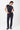 Mandala Trainings Hose Blau Outfit Front - Relaxed Fit Pant