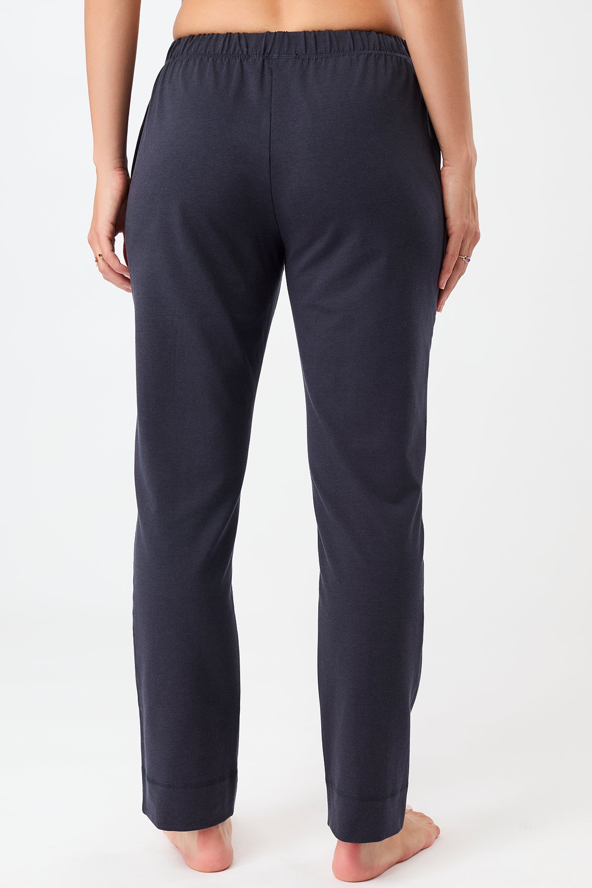 Mandala Trainings Hose Blau Rückseite - Relaxed Fit Pant