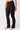 Mandala Sport Hose Schwarz Seite - Flared Sports Pants