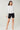 Mandala Sport Pant Schwarz Outfit Front - Biker Shorts
