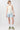 Mandala Sport Pant Blau Outfit Front - Biker Shorts