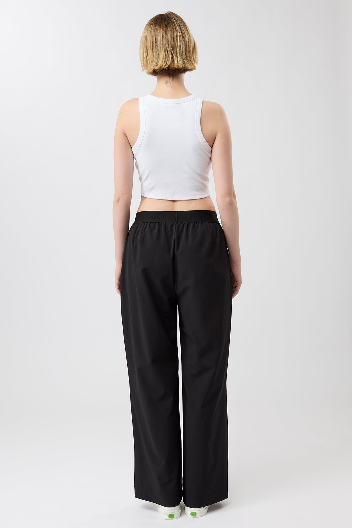 Mandala Fitness Hose Schwarz Outfit Rückseite - All Day Long Pants