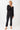 Mandala Active Shirt Schwarz Outfit Front - Easy Longsleeve