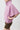 Mandala Fitness Sweater Pink Detail Seite - Kimono Sweater