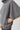 Mandala Fitness Sweater Grau Detail - Kimono Sweater