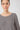 Mandala Fitness Shirt Grau Detail - Open Back Long Sleeve