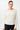 Mandala Fitness Shirt Weiss Front - Open Back Long Sleeve
