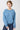 Mandala Fitness Sweater Blau Front - All Year Jumper