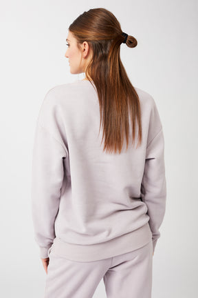 Mandala Yoga Pullover Rose Rückseite - Practice Happiness Sweater