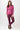 Mandala Sport Shirt Pink Outfit Front - Basic Longsleeve