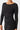 Mandala Sport Shirt Schwarz Detail Seite - Side Ruffled Longsleeve