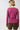 Mandala Sport Shirt Pink Rückseite - Side Ruffled Longsleeve