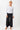 Mandala Sport Shirt Weiss Outfit Front - Side Ruffled Longsleeve