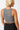 Mandala Sport Top Grey Rückseite - Athleisure Top