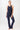 Mandala Fitness Top Blau Outfit Front - Mirage Top