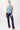 Mandala Fitness Top Blau Outfit Front - Mirage Top