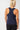Mandala Fitness Top Blau Rückseite - Racer Back Top