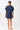 Mandala Sport Shirt Blau Outfit Rückseite - Performance Pullunder